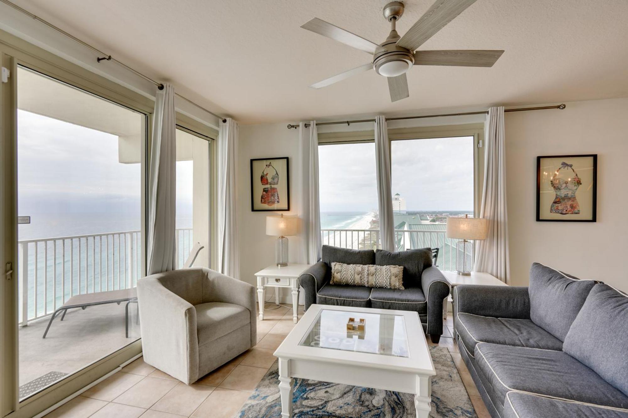 Beachfront Pcb Condo With Ocean View, Pool Access! Panama City Beach Extérieur photo